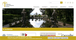 Desktop Screenshot of fondazionecarilucca.it